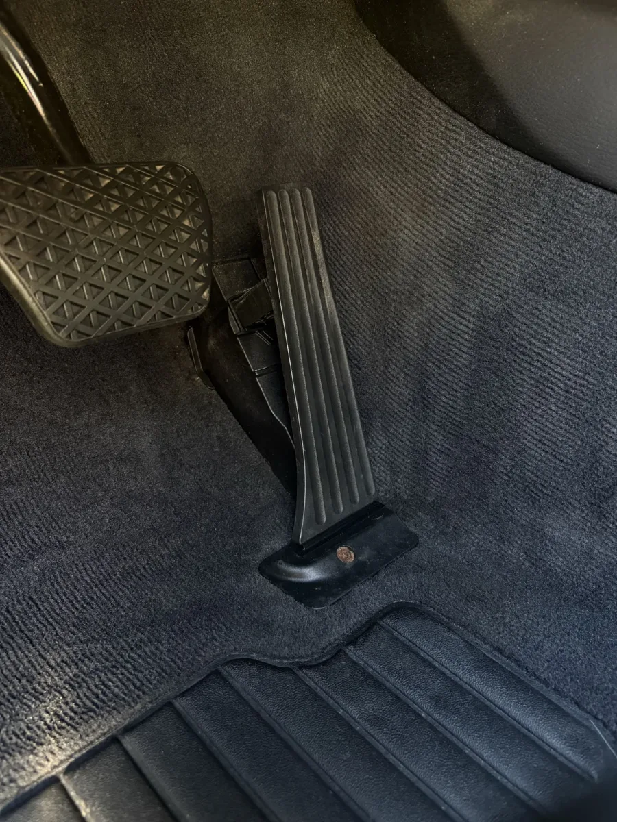 After salt buildup around the pedals by JMcKay's Mobile Auto Detailing