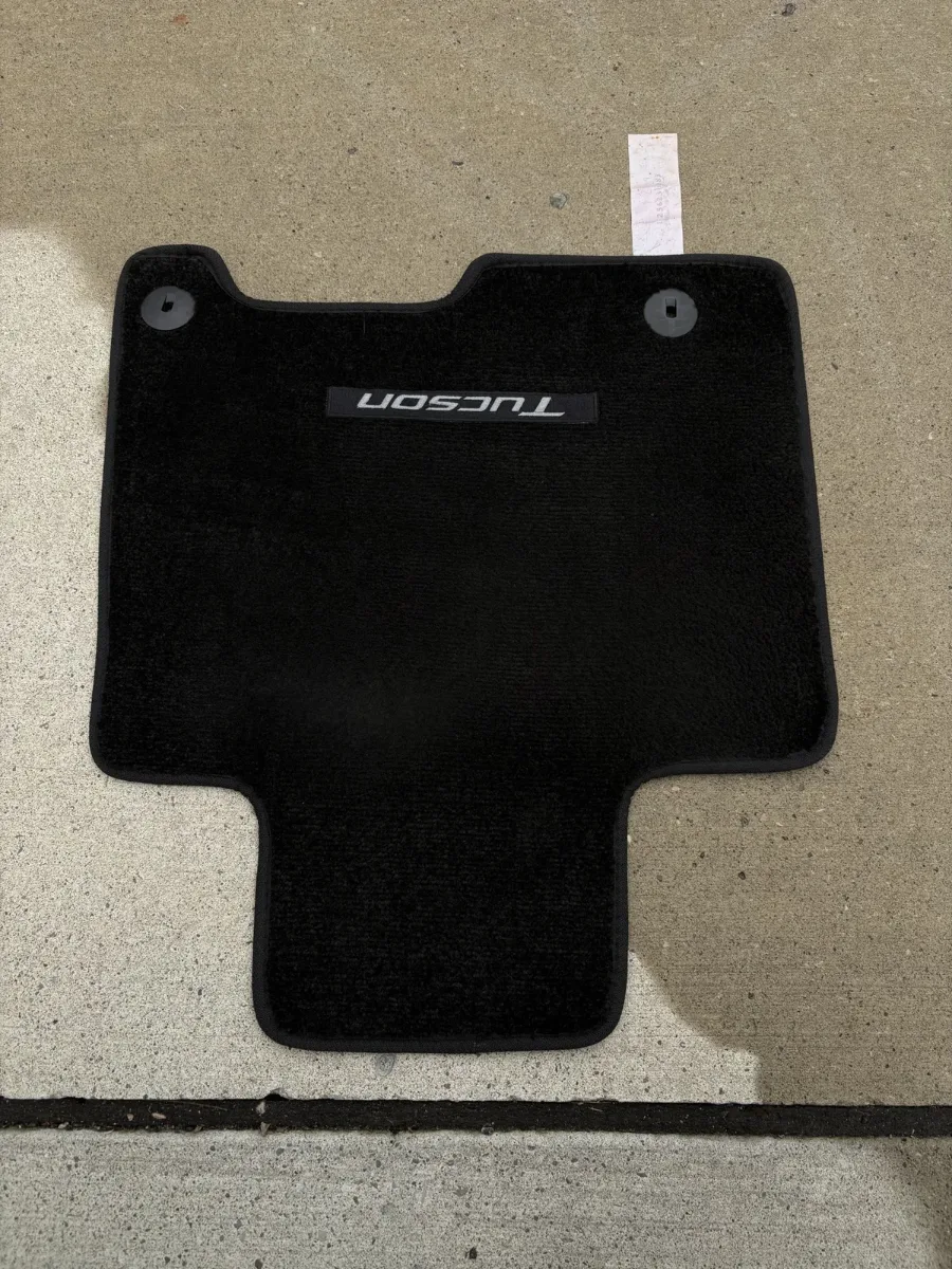 After heavy salt-stained floor mat by JMcKay's Mobile Auto Detailing